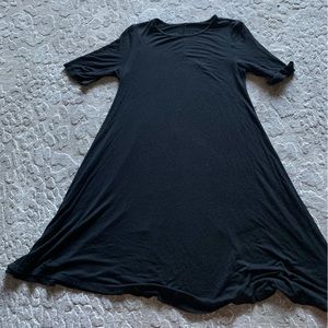Black tunic dress